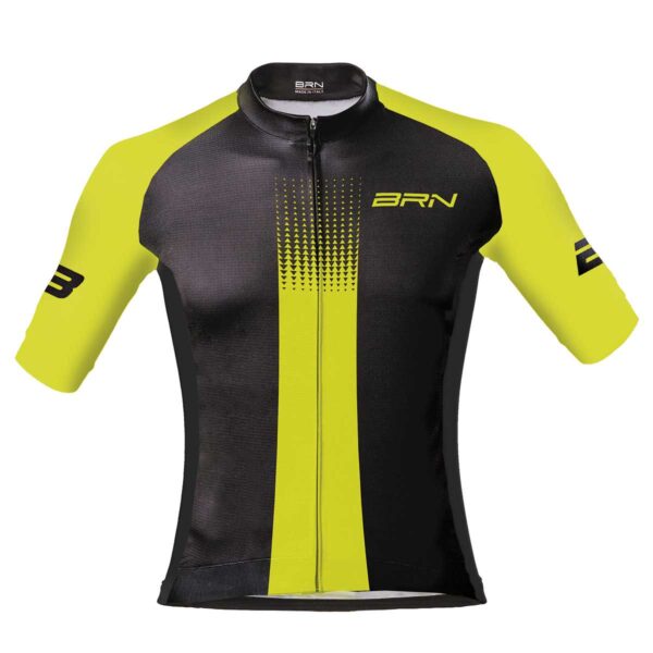 MAGLIA BRN MANICA CORTA UOMO GIALLA FLUO TG. XXL