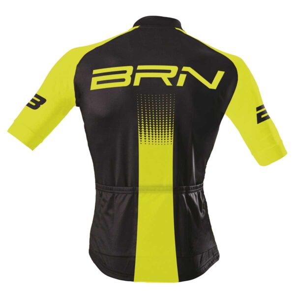 MAGLIA BRN MANICA CORTA UOMO GIALLA FLUO TG. XXL - immagine 2