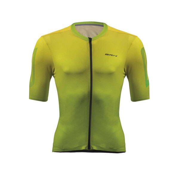 MAGLIA BRN FADE GIALLA/VERDE TG. M