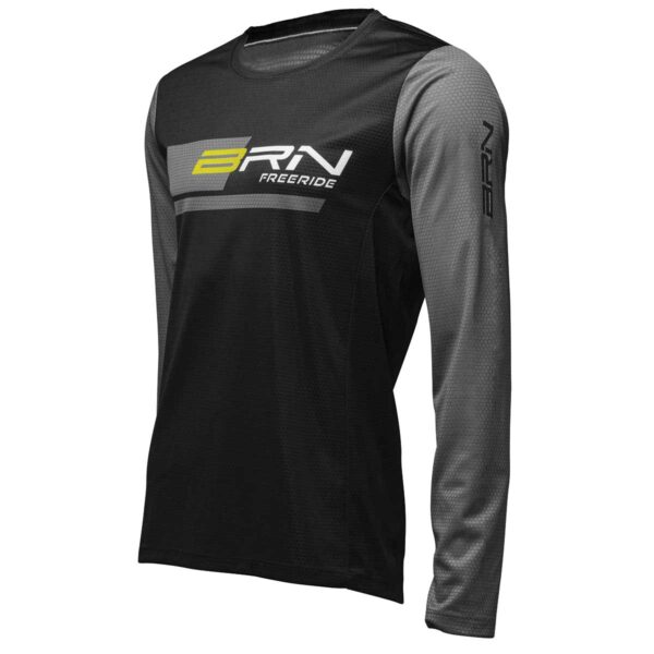 MAGLIA BRN FREERIDE MANICHE LUNGHE GRIGIA TG. M - immagine 3