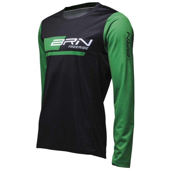 MAGLIA BRN FREERIDE MANICHE LUNGHE VERDE TG. XXL - immagine 3