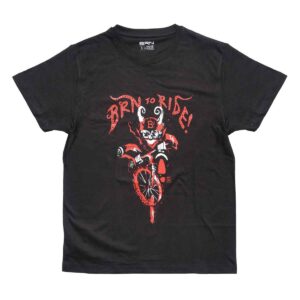 T-SHIRT BRN TO RIDE DEVIL NERA TG. M