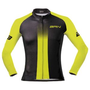 MAGLIA BRN MANICA LUNGA UOMO GIALLA FLUO TG. XXXL