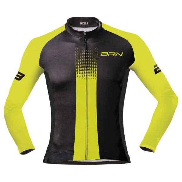 MAGLIA BRN MANICA LUNGA UOMO GIALLA FLUO TG. XXXL