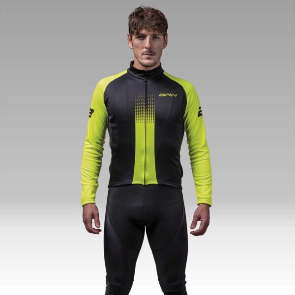 MAGLIA BRN MANICA LUNGA UOMO GIALLA FLUO TG. XXXL - immagine 4