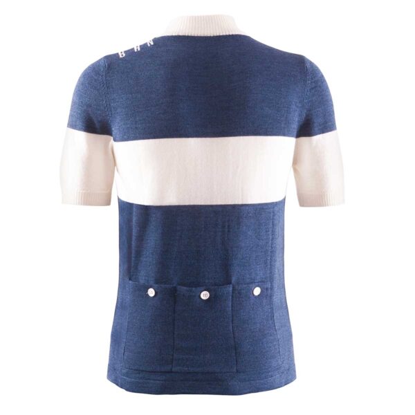 MAGLIA BRN VELOCE LANA VINTAGE BLU TG. XL - immagine 2