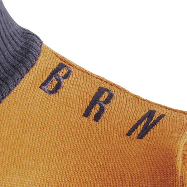 MAGLIA BRN VELOCE LANA VINTAGE GIALLA TG. M - immagine 3