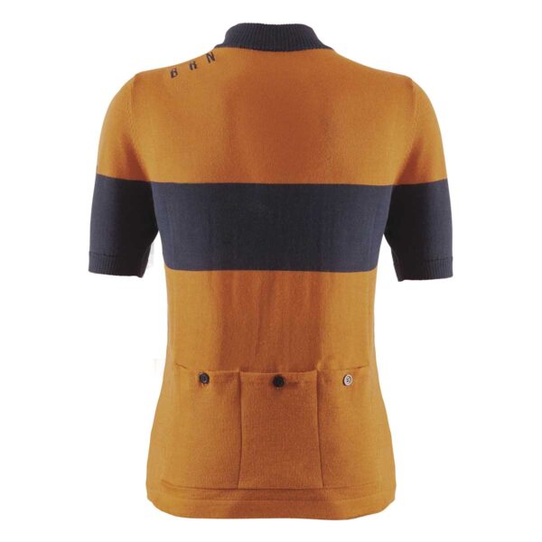 MAGLIA BRN VELOCE LANA VINTAGE GIALLA TG. XL - immagine 2
