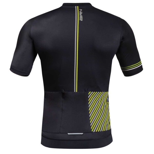 MAGLIA BRN CROSS ROAD NERA/GIALLA FLUO TG. XXXL - immagine 2