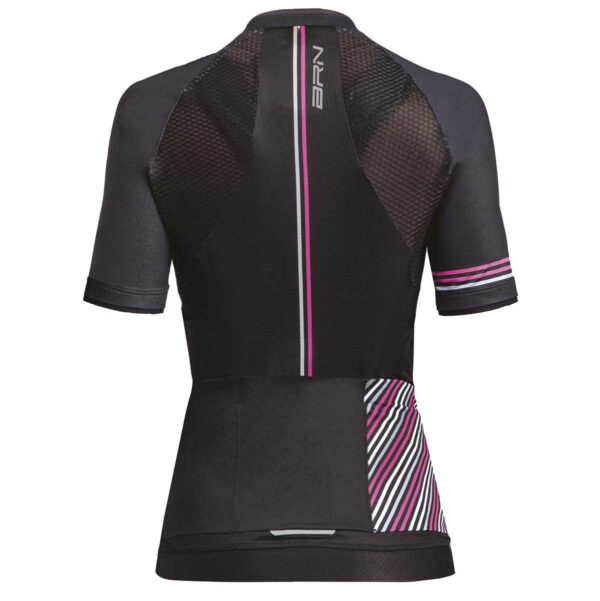 MAGLIA BRN CROSS ROAD NERA/FUCSIA FLUO TG. S - immagine 2