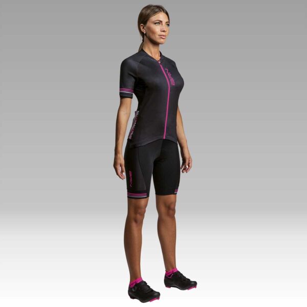 MAGLIA BRN CROSS ROAD NERA/FUCSIA FLUO TG. S - immagine 3