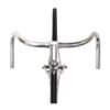 MANUBRIO ALLUMINIO FIXED RETRO' SILVER - immagine 2