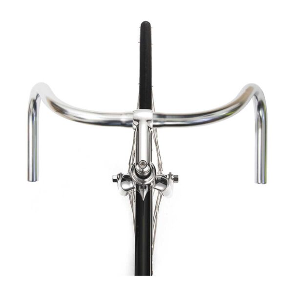 MANUBRIO ALLUMINIO FIXED RETRO' SILVER - immagine 2