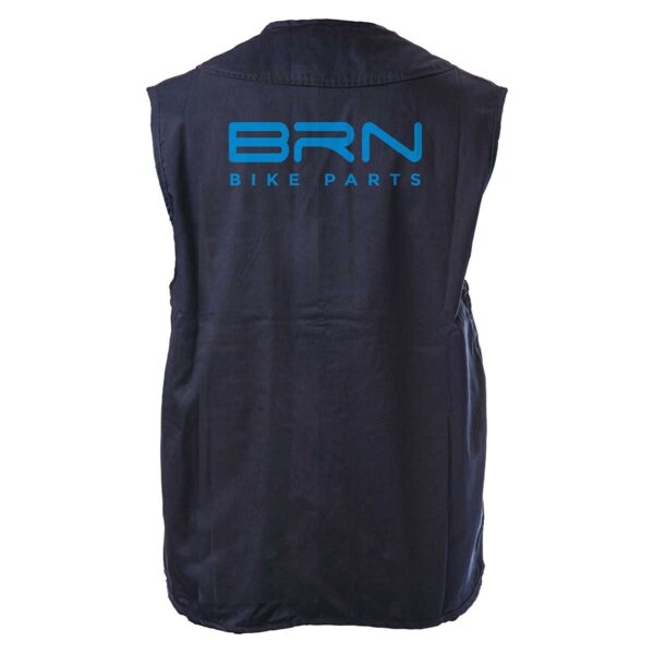 GILET BRN BLU 9 TASCHE TG. M - immagine 2