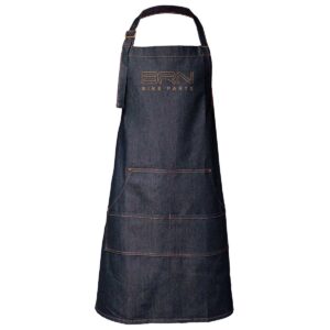 GREMBIULE A PETTORINA BRN JEANS TG.UNICA