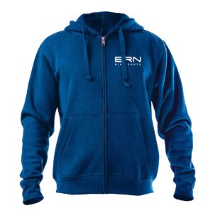 FELPA CON ZIP BRN AZZURRA TG. M
