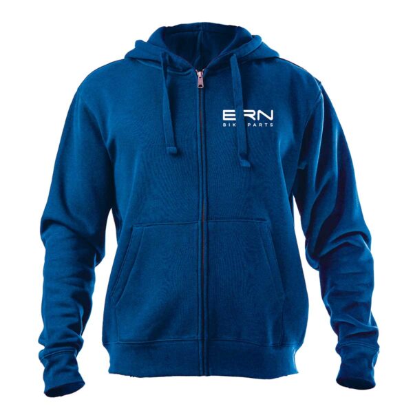 FELPA CON ZIP BRN AZZURRA TG. XL