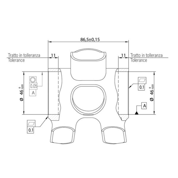 MOVIMENTO MICHE EVO MAX BB86 86,5x46 P/F - immagine 2