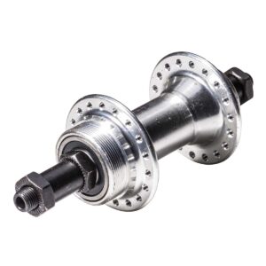 MOZZO POSTERIORE 36 FORI CON BLOCCAGGIO QR CON CUSCINETTI SILVER 7 V.
