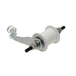 MOZZO CONTROPEDALE ALLUMINIO BIANCO