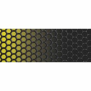 NASTRO MANUBRIO BRN SNAKE SFUMATO GIALLO FLUO