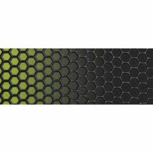 NASTRO MANUBRIO BRN SNAKE SFUMATO VERDE FLUO