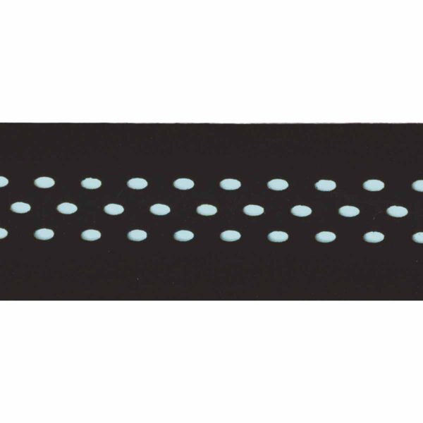 NASTRO MANUBRIO BRN DOTS NERO/CELESTE BIANCHI