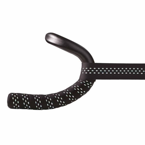 NASTRO MANUBRIO BRN DOTS NERO/CELESTE BIANCHI - immagine 2
