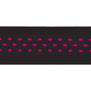 NASTRO MANUBRIO BRN DOTS NERO/FUXIA