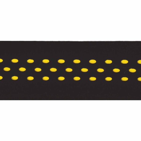 NASTRO MANUBRIO BRN DOTS NERO/GIALLO