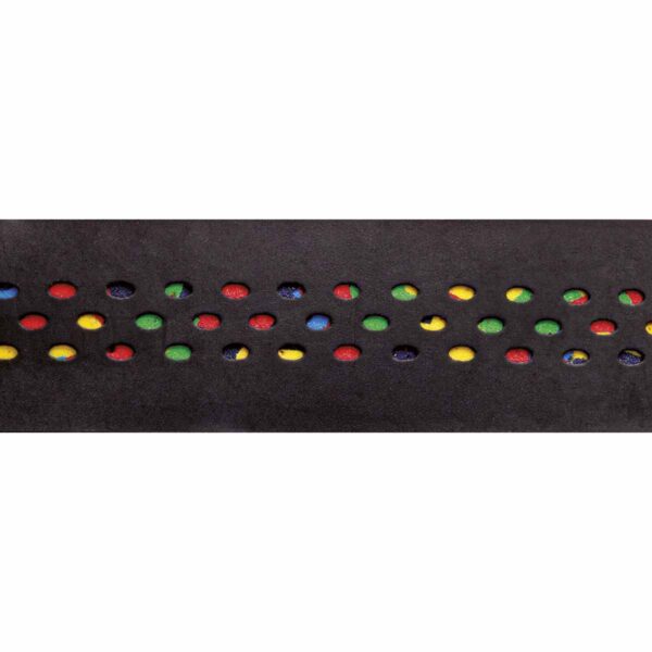 NASTRO MANUBRIO BRN DOTS NERO/MULTICOLOR