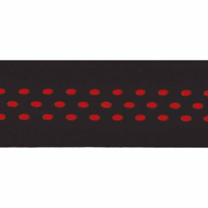 NASTRO MANUBRIO BRN DOTS NERO/ROSSO