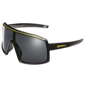 OCCHIALI BRN MAX WIDE NERI/GIALLI FLUO