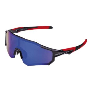 OCCHIALI BRN ZX11 POLARIZZATI NERI/ROSSI