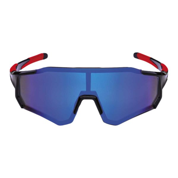 OCCHIALI BRN ZX11 POLARIZZATI NERI/ROSSI - immagine 2