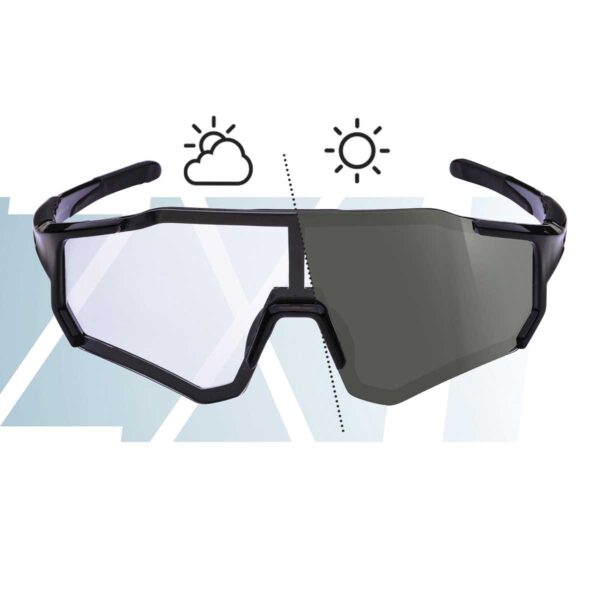 OCCHIALI BRN ZX11 FOTOCROMATICI NERI - immagine 3