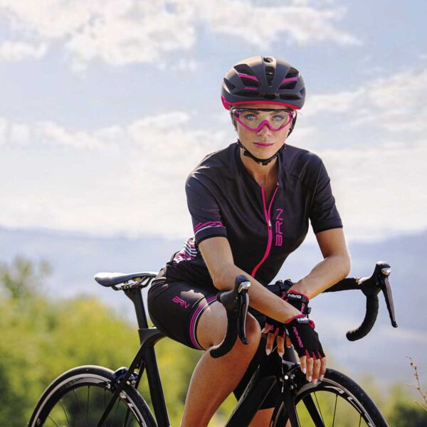 PANTALONE BRN CROSS ROAD NERO/FUCSIA FLUO TG. M - immagine 6