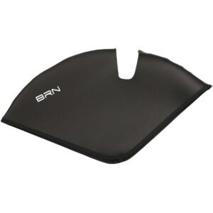 PARAPALTO' BRN POSTERIORE IN SIMILCUOIO NERO