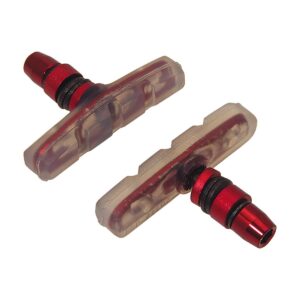 PATTINI V-BRAKE COLOR ALLUMINIO ROSSI