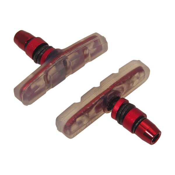 PATTINI V-BRAKE COLOR ALLUMINIO ROSSI