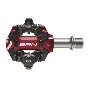 PEDALI BRN JET IN ALLUMINIO CNC ROSSI