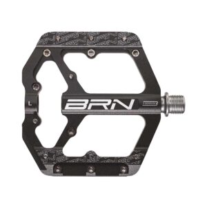 PEDALI BRN MIZAR ALLUMINIO CNC NERI