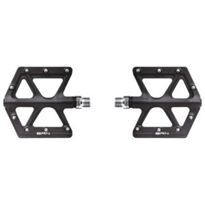 PEDALI BRN COMPOSITE KITE NERI CON 8 PINS SILVER