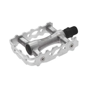 PEDALI BRN MTB IN ALLUMINIO SILVER