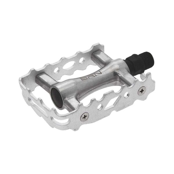PEDALI BRN MTB IN ALLUMINIO SILVER