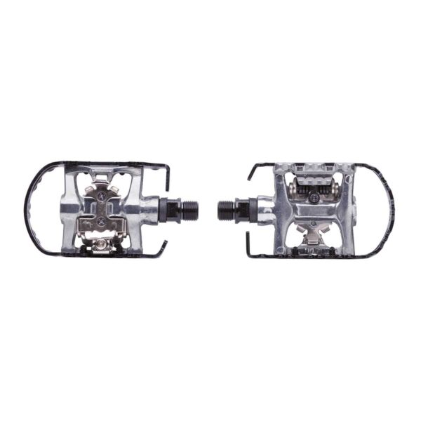 PEDALI BRN SGANCIO DUAL FUNCTION SU SFERE SILVER
