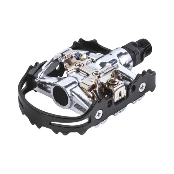 PEDALI BRN SGANCIO DUAL FUNCTION SU SFERE SILVER - immagine 2