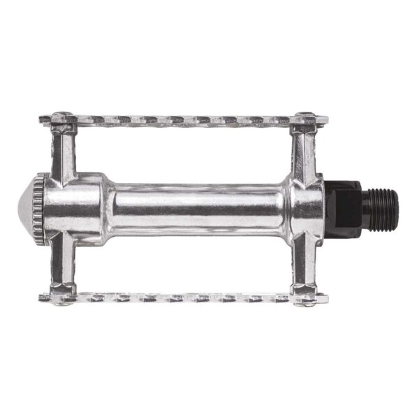 PEDALI BRN ROAD VP ALLUMINIO SILVER - immagine 2