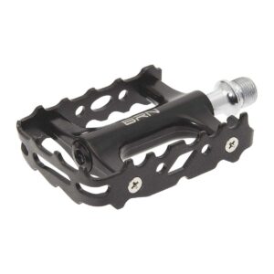 PEDALI BRN MTB FORCE IN ALLUMINIO NERI
