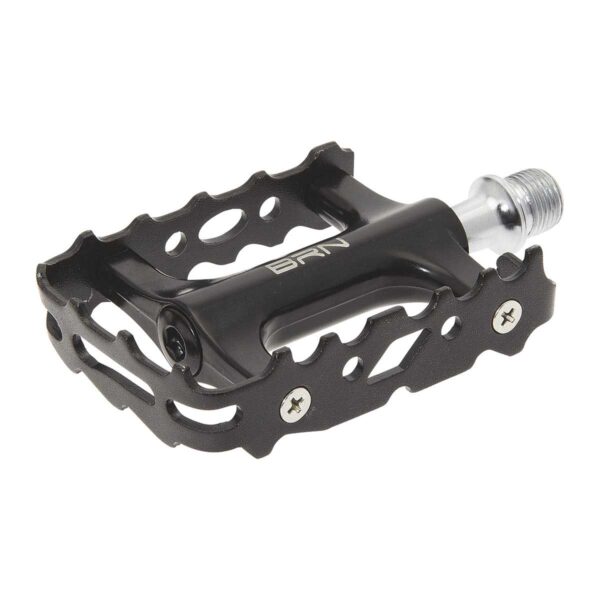 PEDALI BRN MTB FORCE IN ALLUMINIO NERI